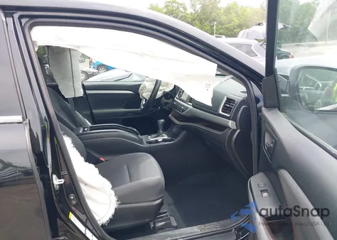 2017 Toyota Highlander Le from USA, damaged, VIN 5TDBZRFH1HS441774